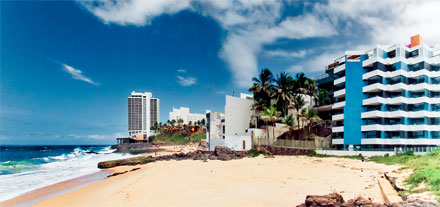 רצועת חוף תיירותית בברזיל. צילום: sxc.hu